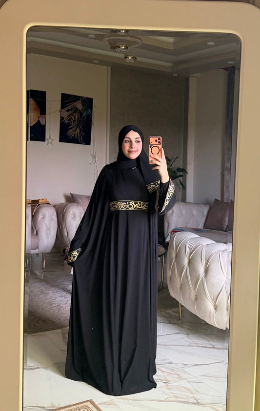 إسدال صلاة بتطريز عربي – صورة المنتج 2