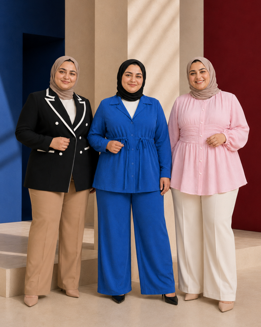 تنسيقات ملابس المقاسات الكبيرة من The Lady Fashion