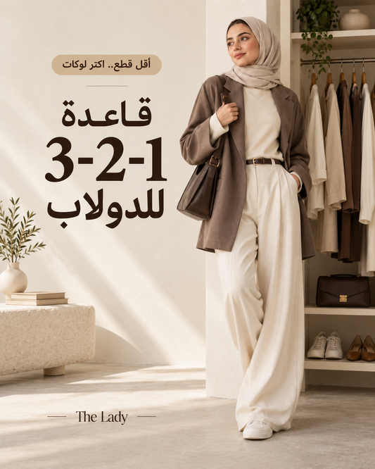 The Lady 3-2-1 wardrobe rule for more modest outfits