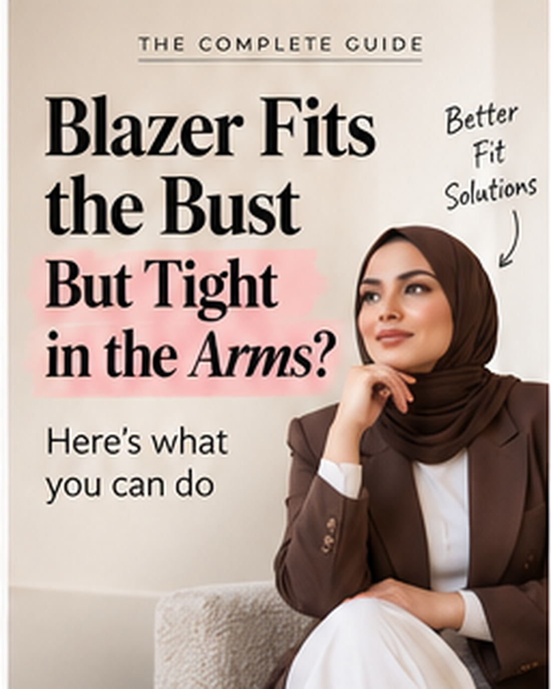 Blazer fits bust but feels tight in the arms – The Lady