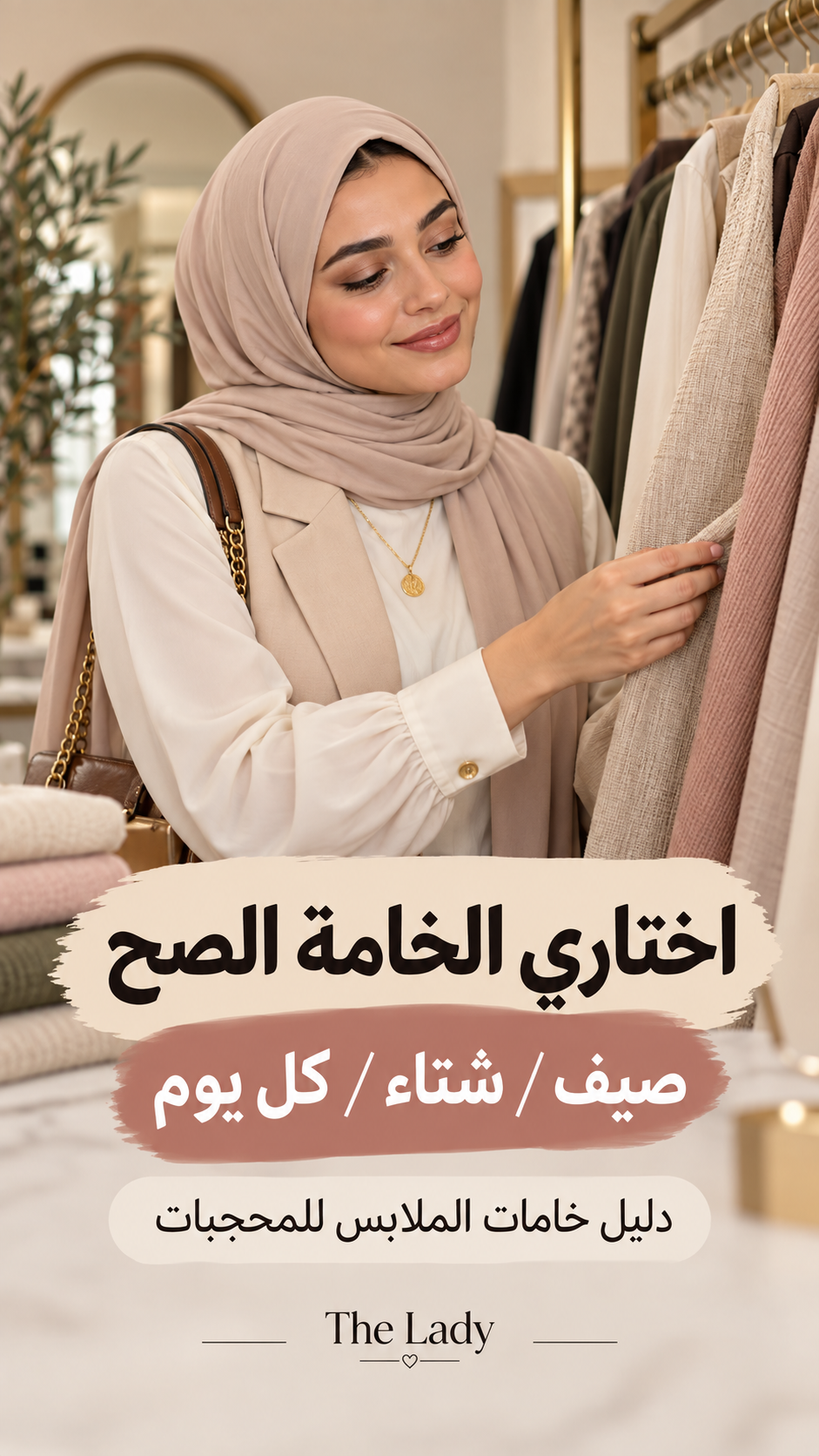دليل خامات الملابس للمحجبات