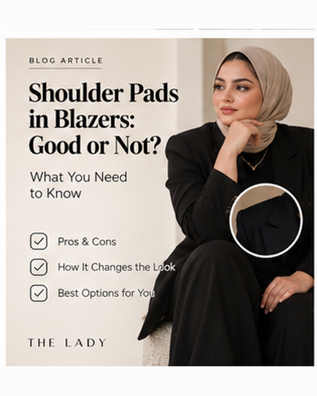 Shoulder pads in blazers: good or not? – The Lady