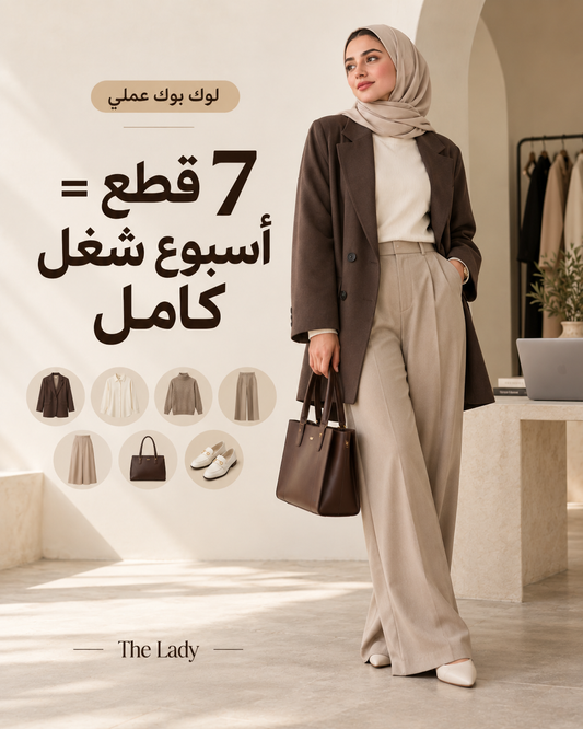 7 pieces for a full modest workweek – The Lady lookbook
