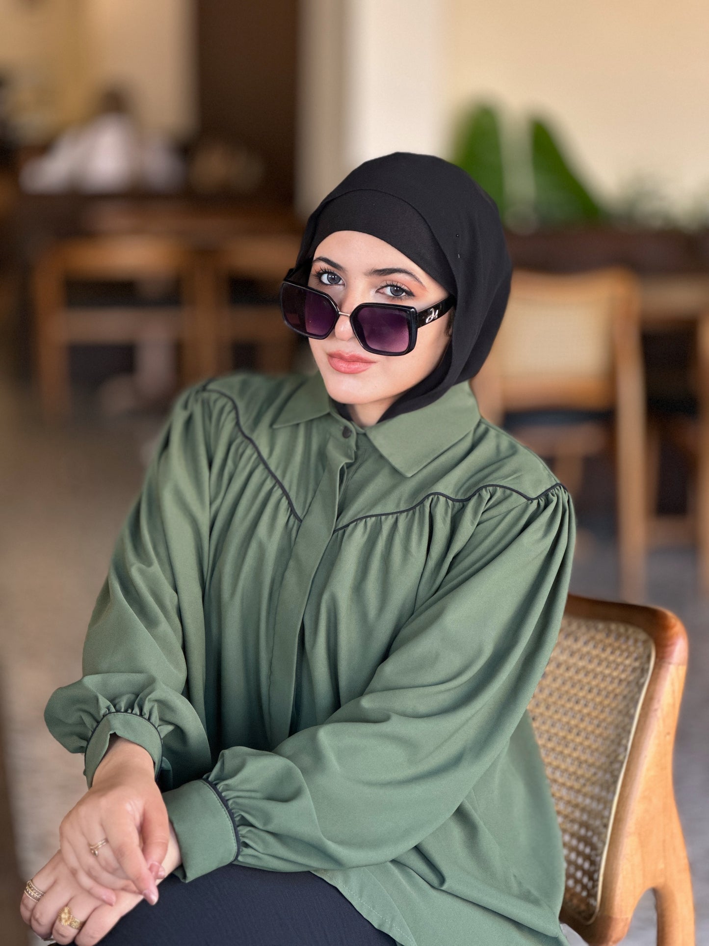 بلوزة كريب إيلارا