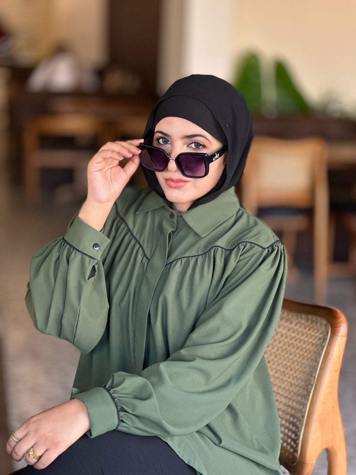 بلوزة كريب إيلارا