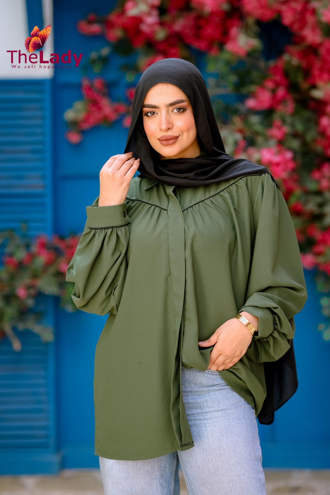 Elara Crepe Blouse