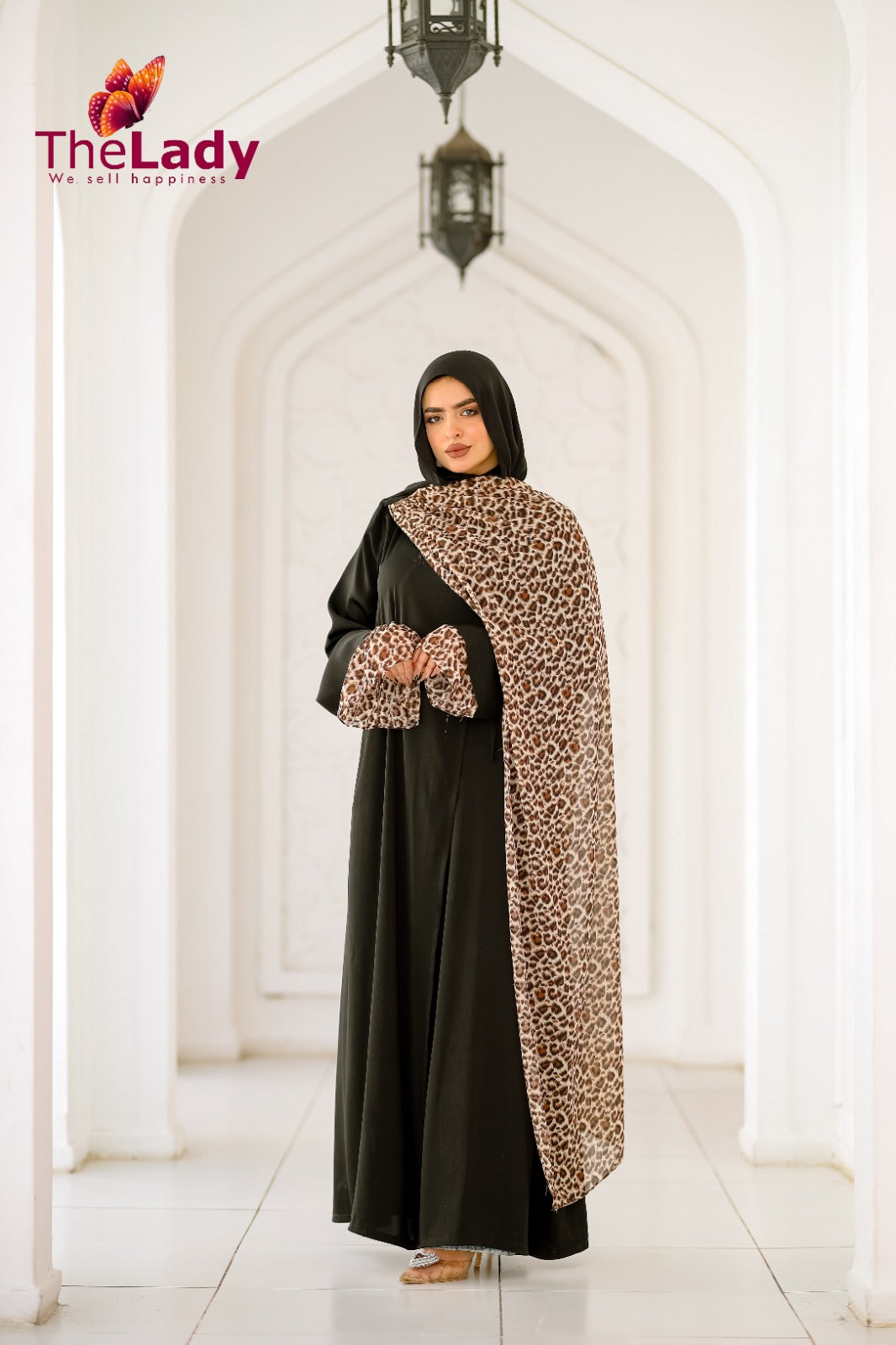 Elysian Black Abaya