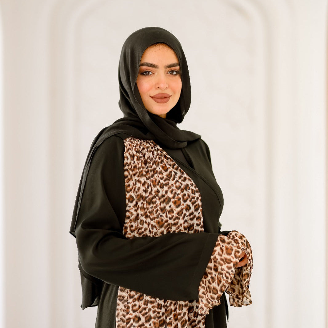 Elysian Black Abaya