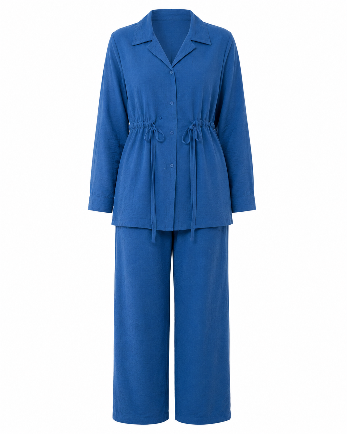 Azure Breeze Wide-Leg Set ghost mannequin