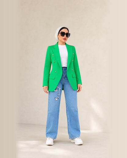 Classic Double-Breasted Blazer – featured studio product image