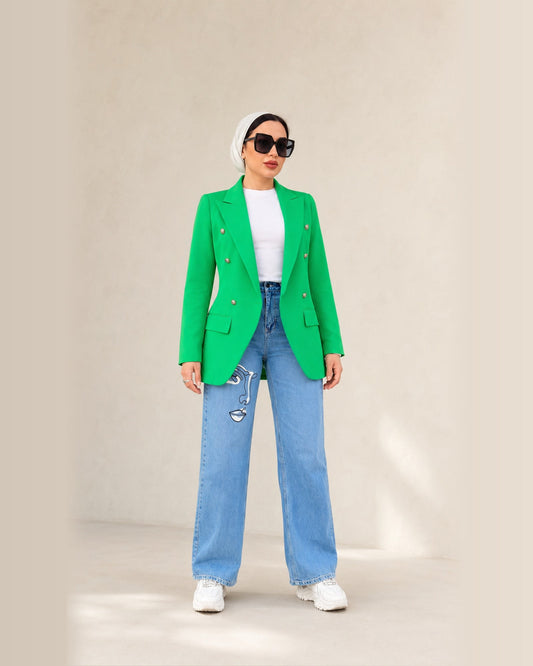 Classic Double-Breasted Blazer – featured studio product image