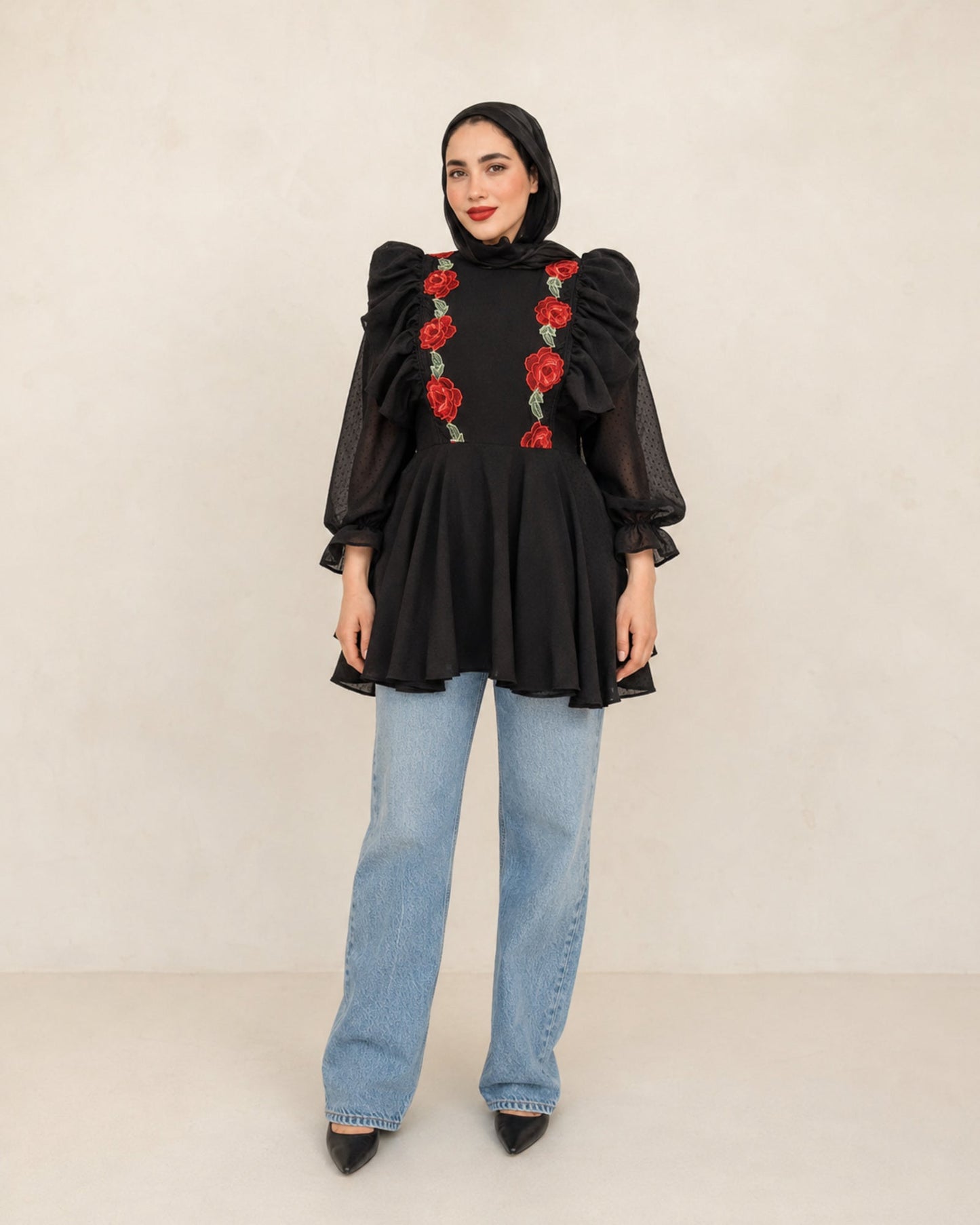 Flora Dream Embroidered Blouse – featured studio product image