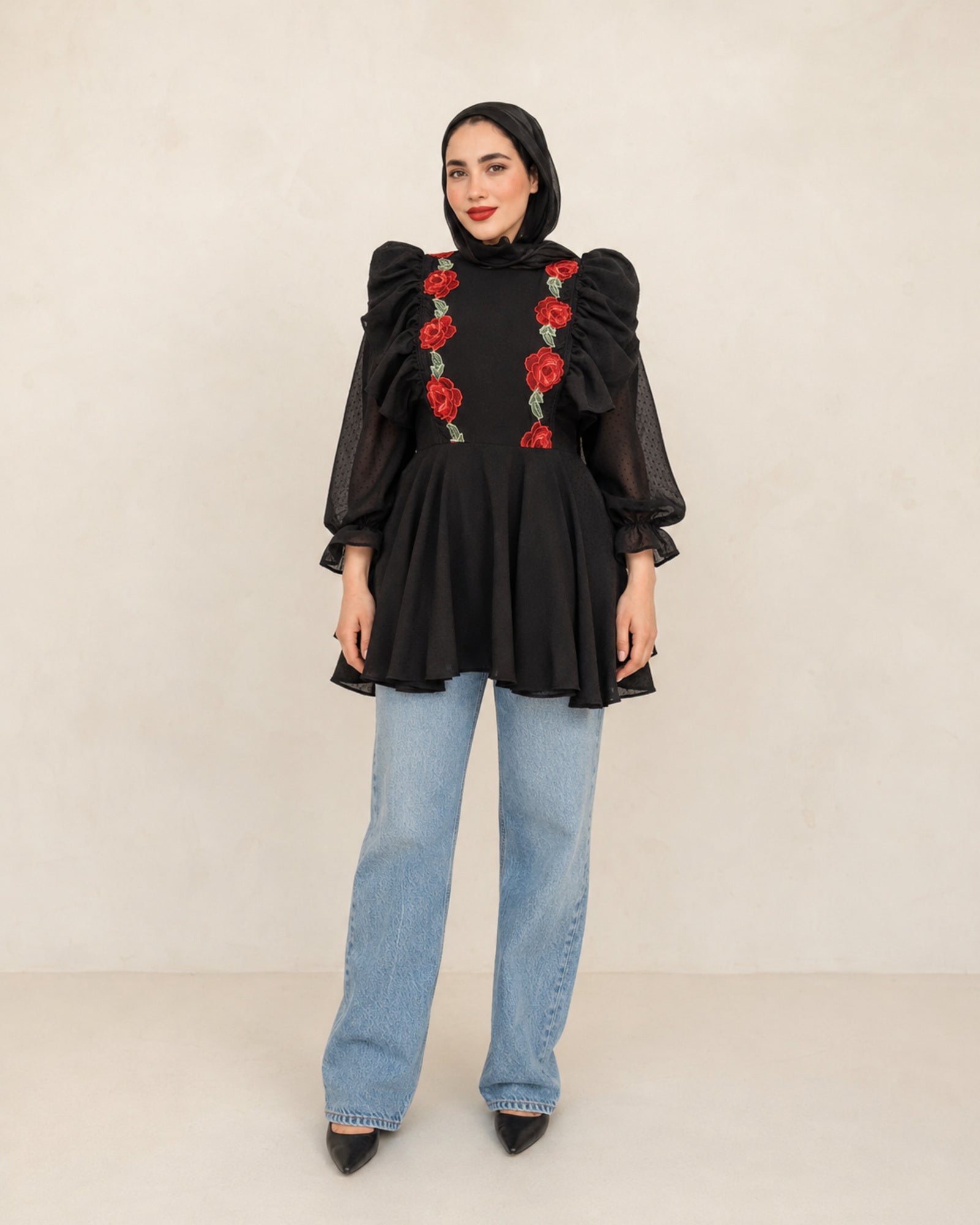 Flora Dream Embroidered Blouse – featured studio product image
