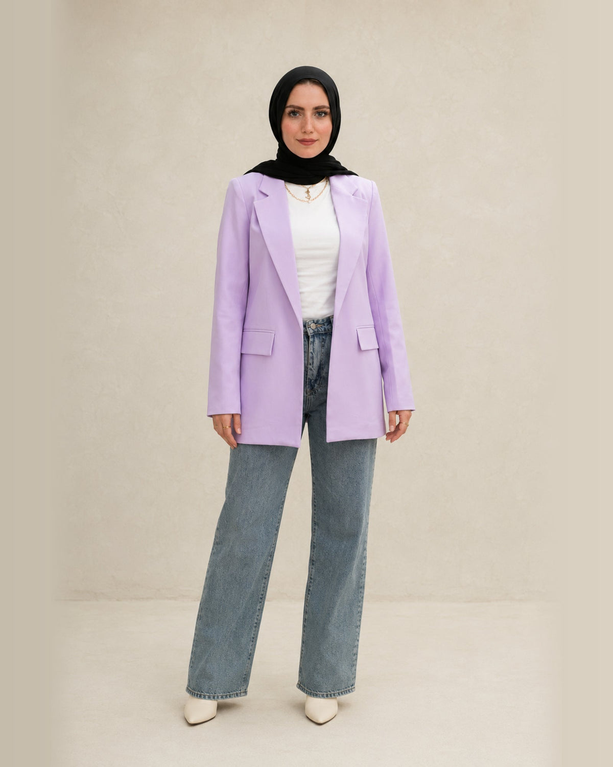 Straight-Cut Blazer – featured studio product image