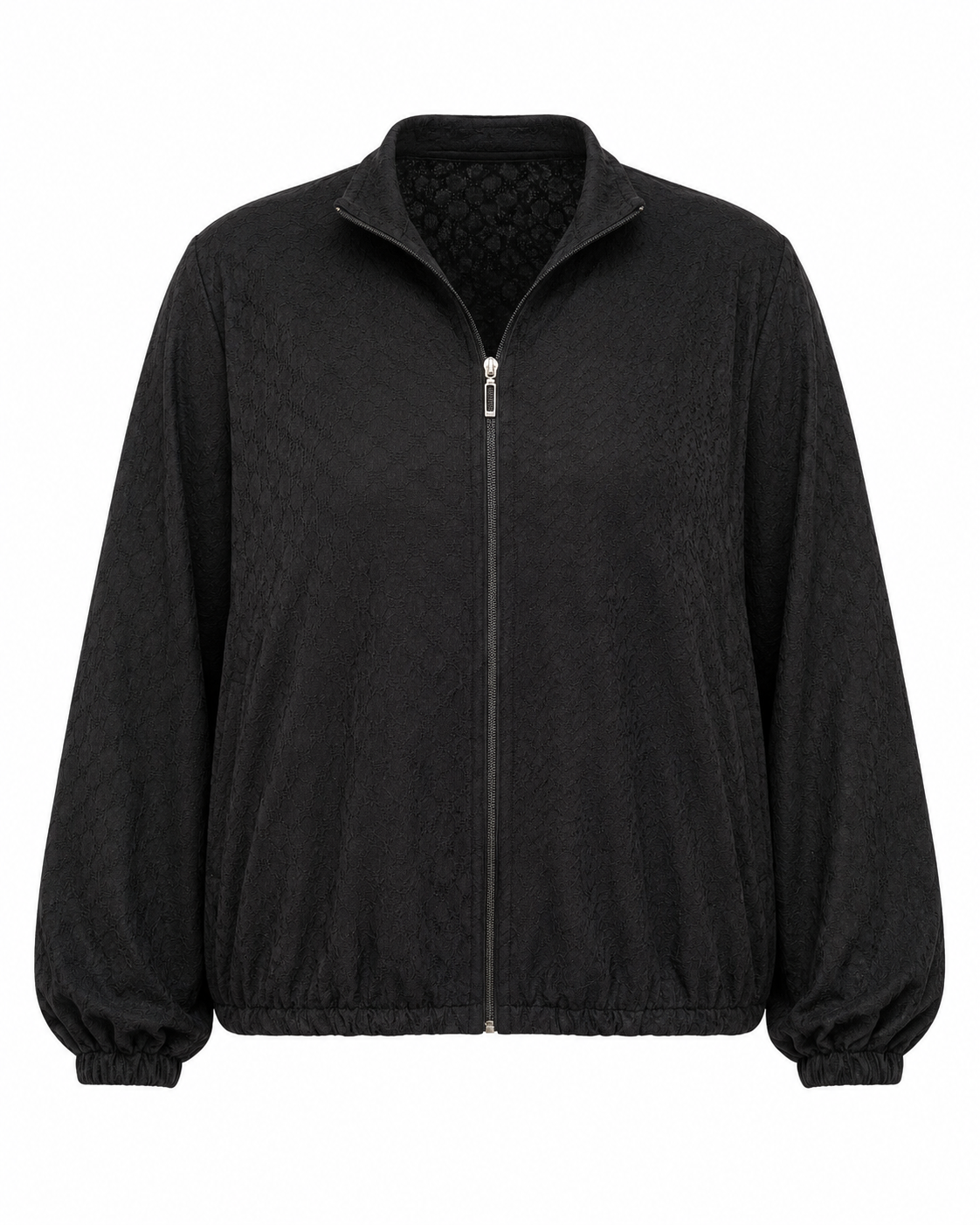 Lace-Detail Sweatshirt ghost mannequin
